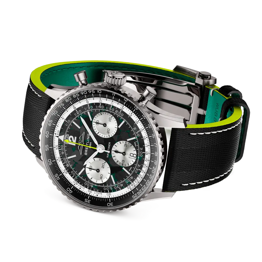 Breitling Navitimer B01 Chronograph 43 Aston Martin Aramco Formula One Team Limited Edition EB01381A1B1X1