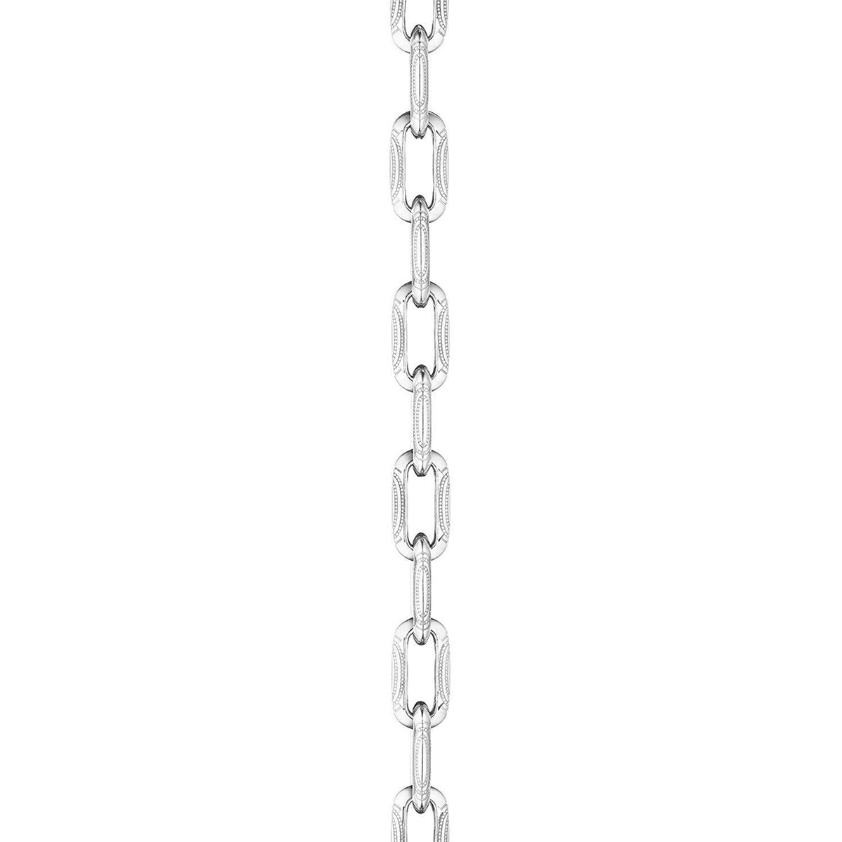 Tacori Crescent Eclipse High Polish Silver Link Bracelet