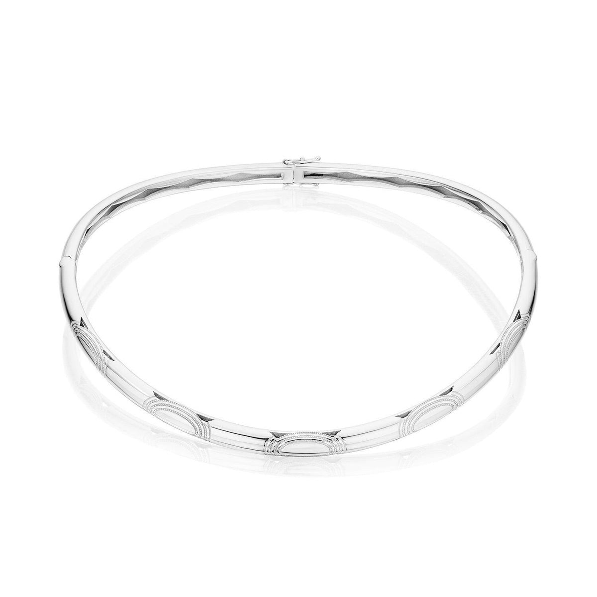 Tacori Crescent Eclipse High Polish Silver Choker