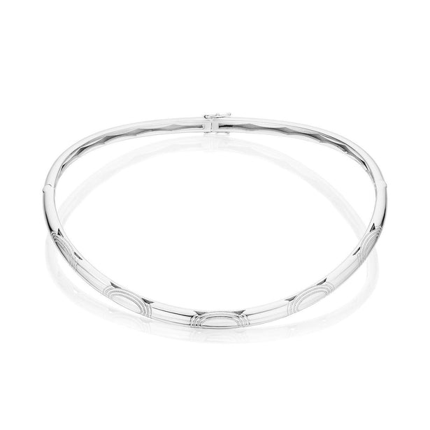Tacori Crescent Eclipse High Polish Silver Choker