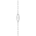 Tacori Crescent Eclipse Silver Link Pendant Necklace