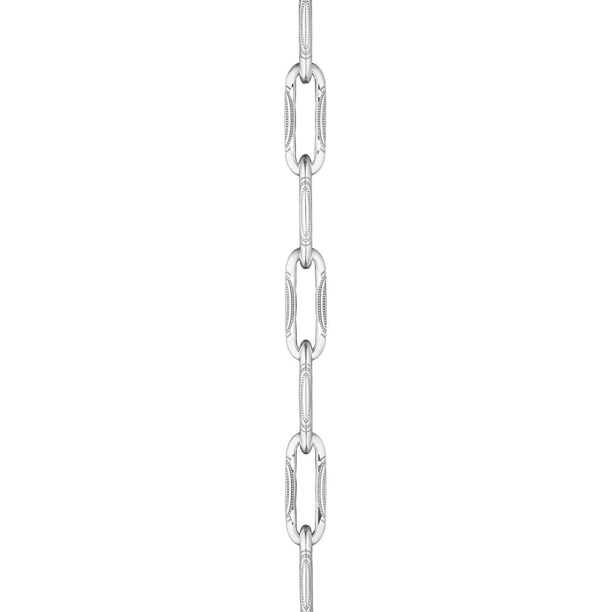 Tacori Crescent Eclipse High Polish Silver Large Link Necklace