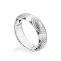 Tacori Crescent Eclipse Milgrain Silver Ring