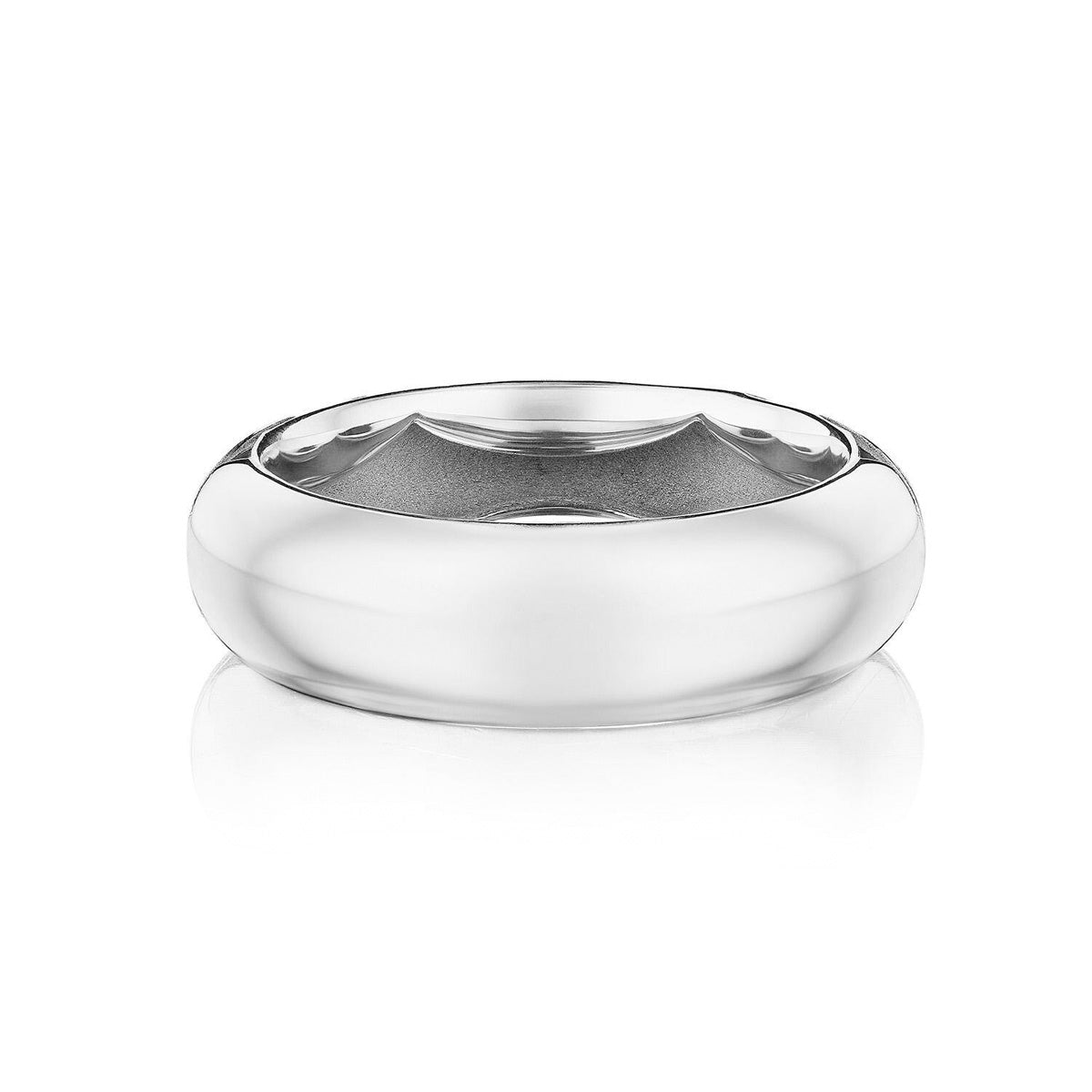 Tacori Crescent Eclipse Milgrain Silver Ring