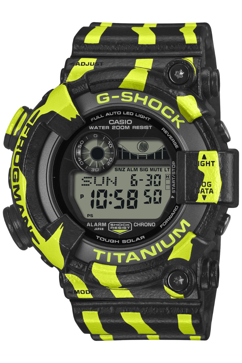 G-Shock Frogman Poison Dart Frog GW-8200TPF-1 – Topper Fine Jewelers G-Shock Frogman Poison Dart Frog GW-8200TPF-1 – Topper Fine Jewelers