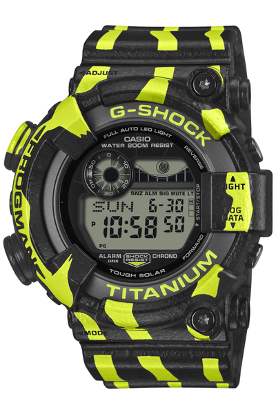 G-Shock Frogman Poison Dart Frog GW-8200TPF-1 – Topper Fine Jewelers