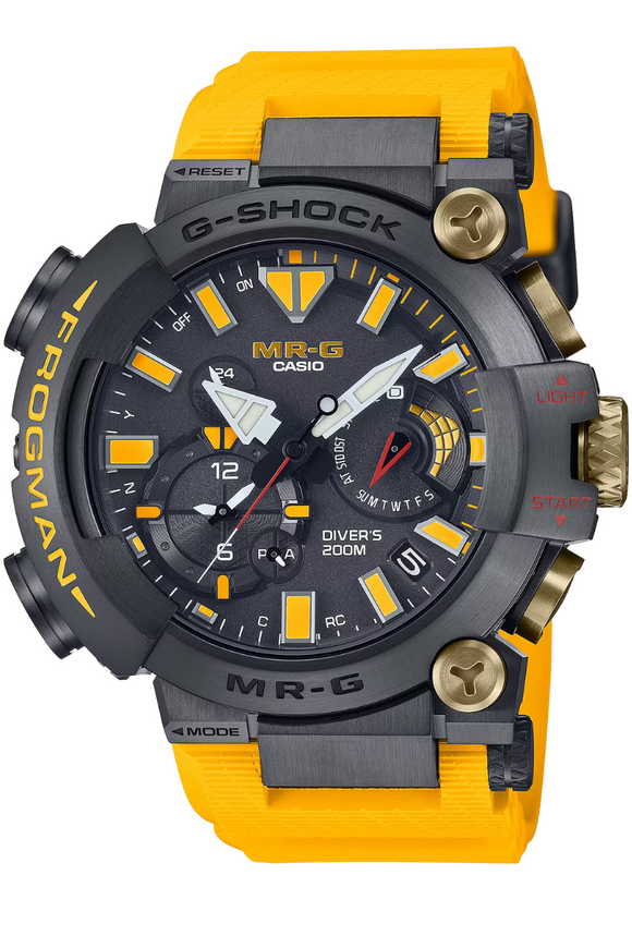 G Shock MR G Frogman Anniversary Limited Edition MRG BF1000E 1A9 Topper Fine Jewelers