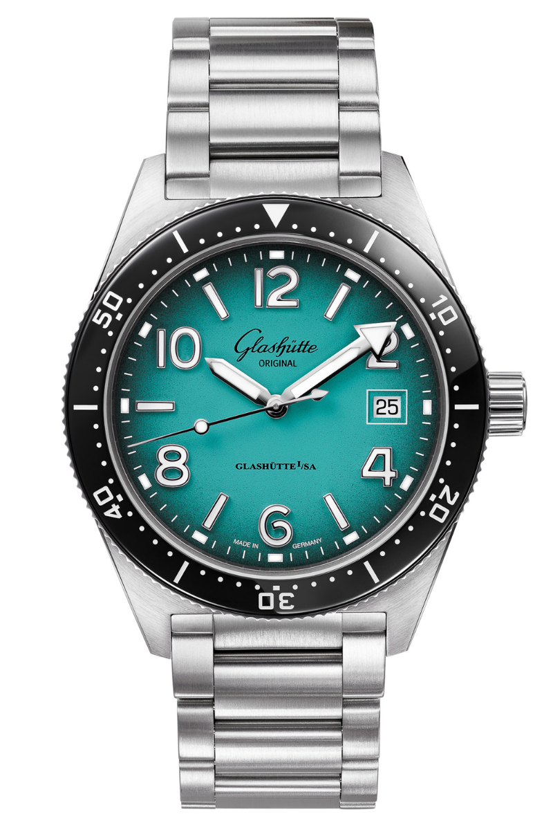 Glashütte Original SeaQ 39.5mm Northern Tide Limited Edition 1-39-11-21-60-70