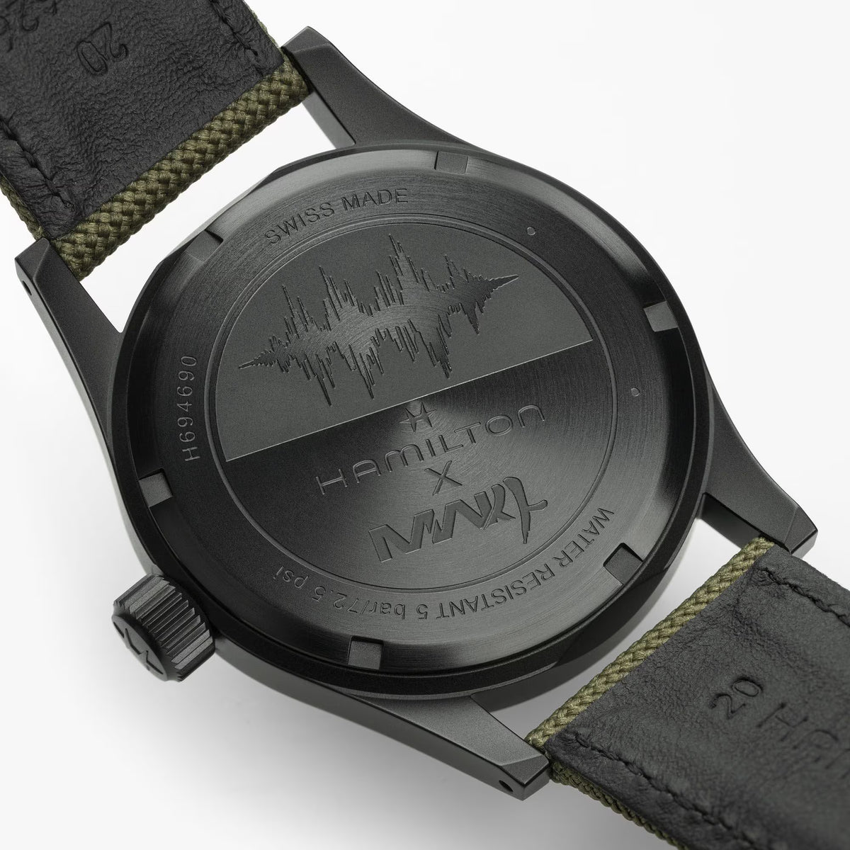 Hamilton Khaki Field Mechanical 38mm Call of Duty Modern Warfare 4 Limited Edition H69469930