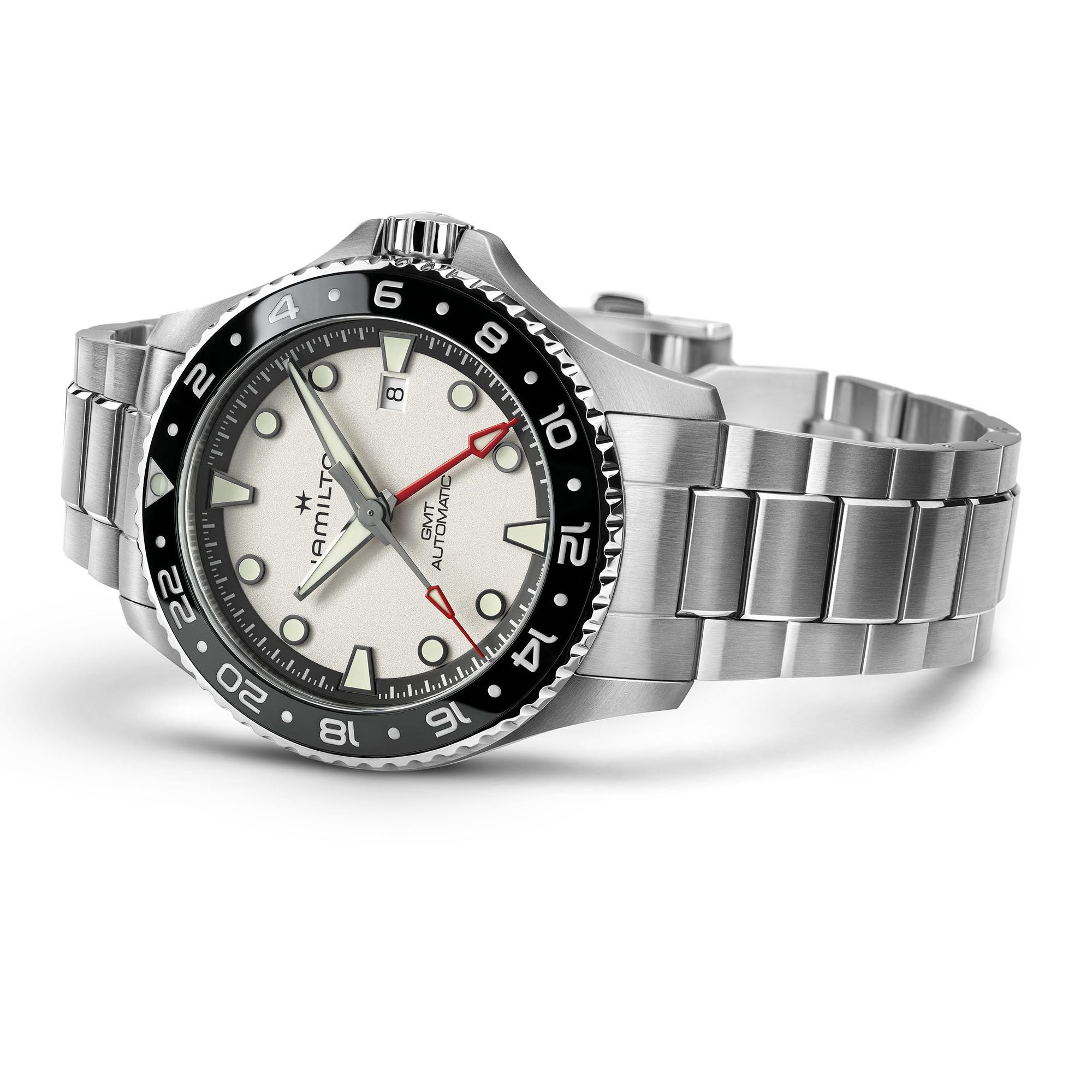 Hamilton Khaki Navy Scuba Auto GMT 43mm H82555150