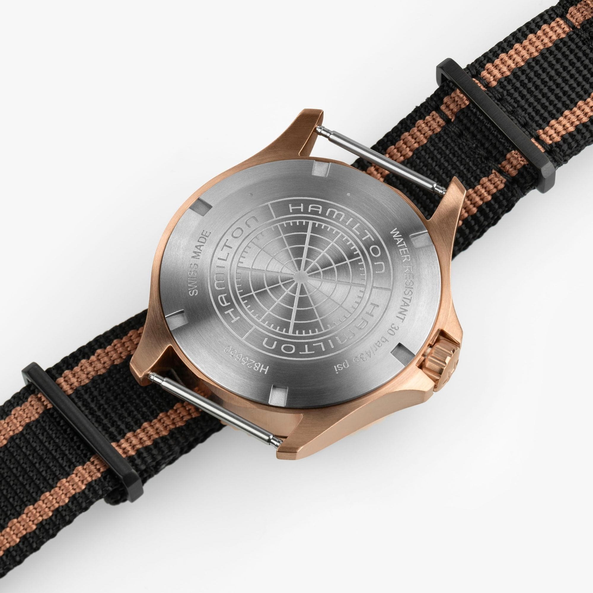 Hamilton Khaki Navy Scuba Auto GMT Bronze 43mm H82565930