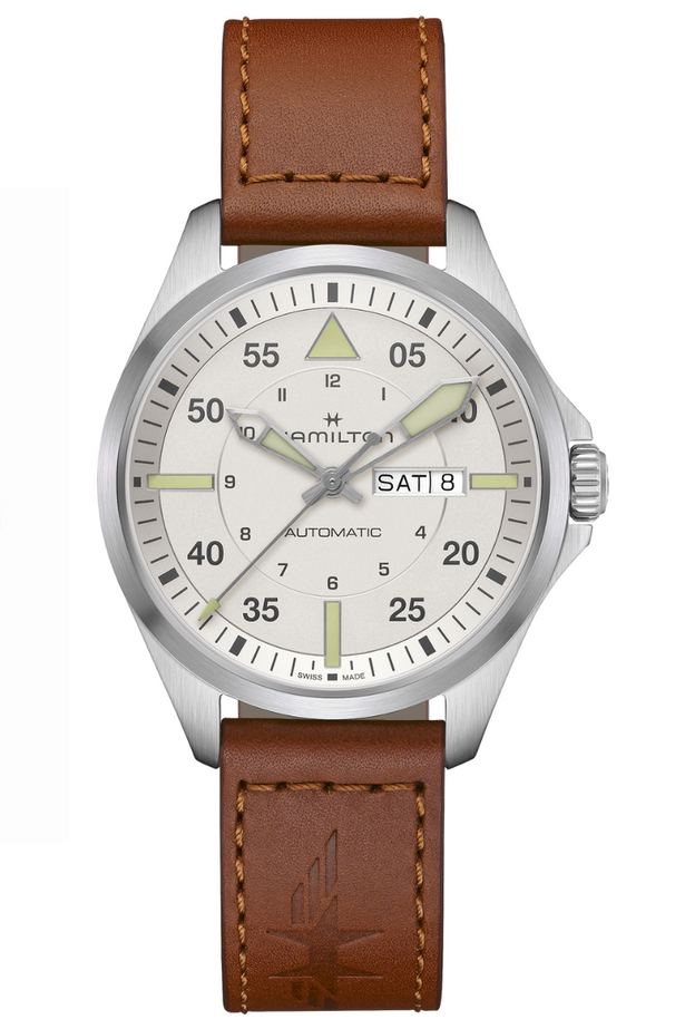 Hamilton Khaki Aviation Pilot Day Date Auto H64635550