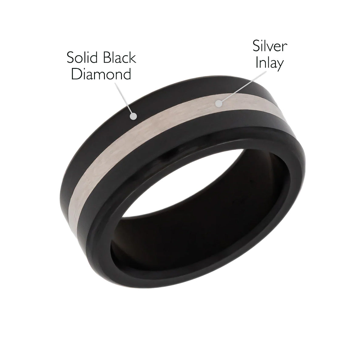 Elysium Black Diamond Kratos Silver Inlay
