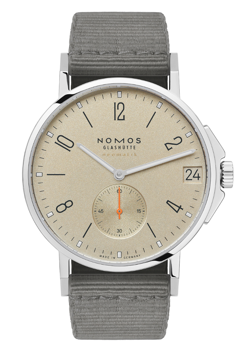 Nomos Glashütte Ahoi Neomatik 38 Date Sand 517