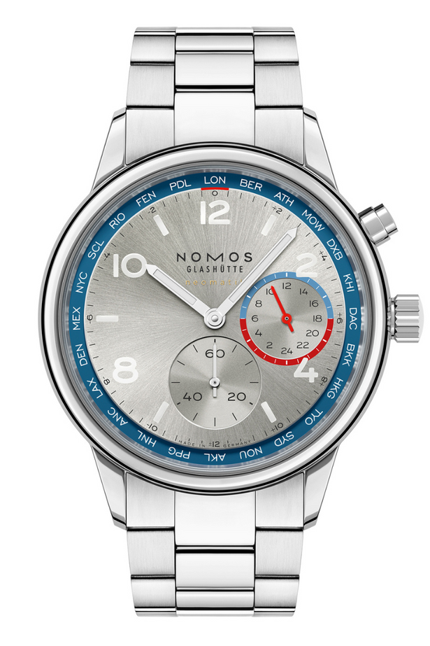 Nomos Glashütte Club Sport Neomatik Worldtimer 791
