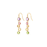 Marco Bicego Jaipur Color Gemstone Two-Strand Earrings