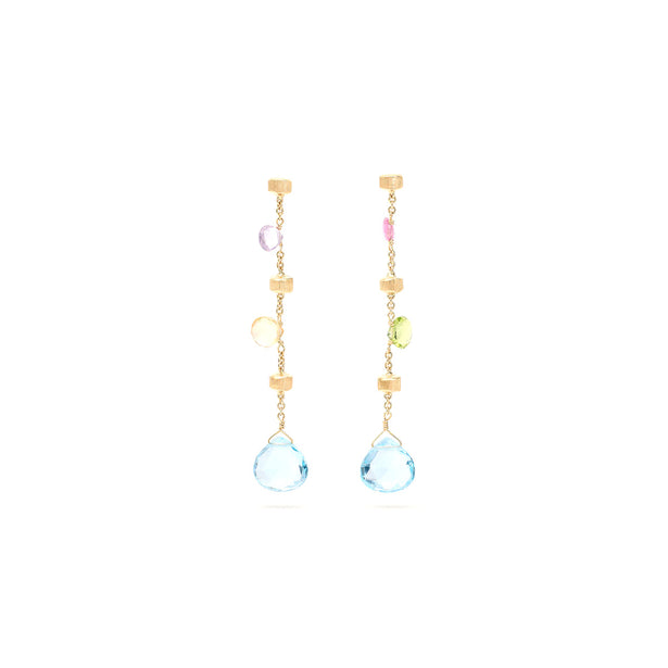 Marco Bicego Paradise Long Gemstone Earrings