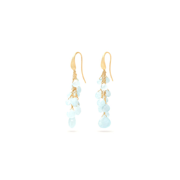 Marco Bicego Paradise Multi-Strand Aquamarine Earrings