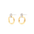 Marco Bicego Jaipur Gold Drop Earrings With Diamonds