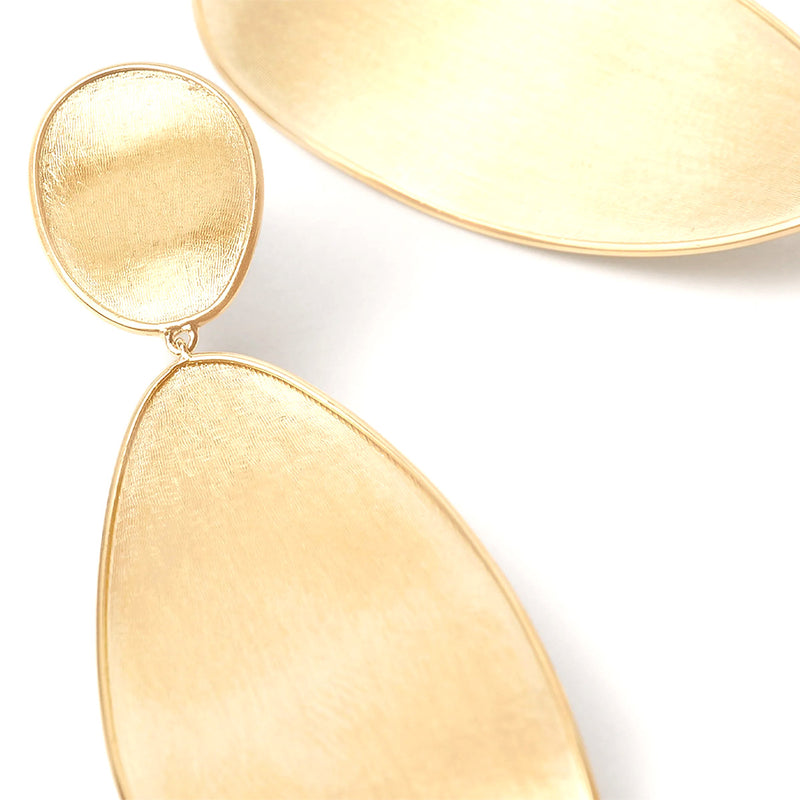 Marco Bicego Lunaria Elongated Drop Earrings