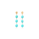 Marco Bicego Siviglia Statement Earrings with Turquoise