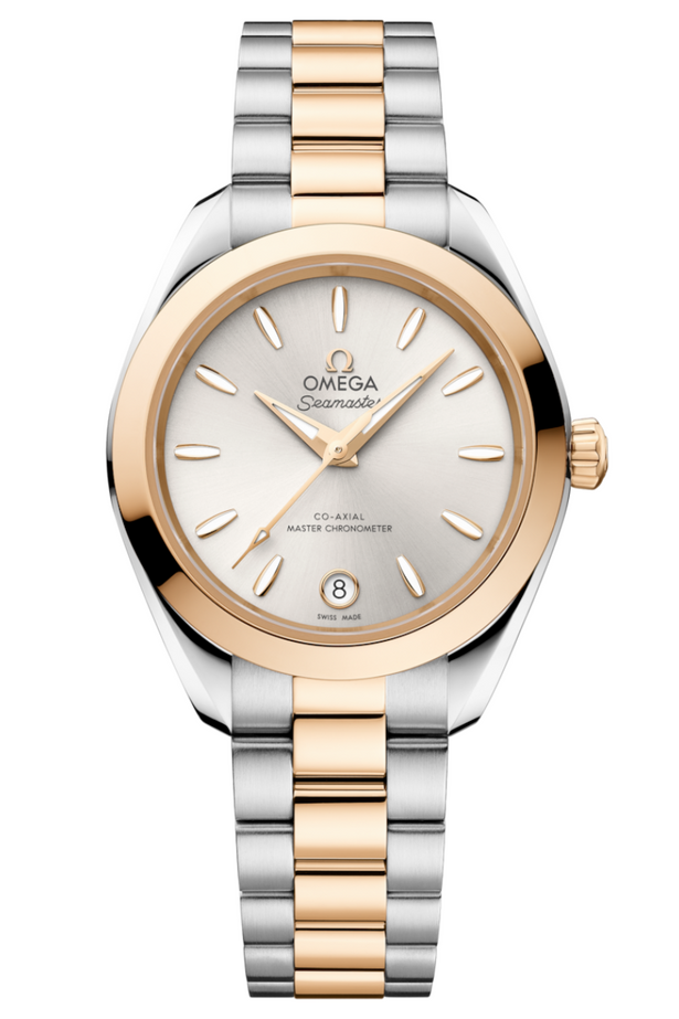 Omega Seamaster Aqua Terra 150M Master Chronometer 30mm Steel & Moonshine Gold 220.20.30.20.02.001
