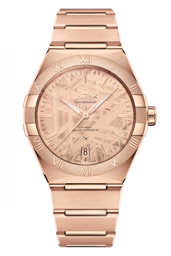 Omega Constellation Rose Gold Meteorite Co-Axial Master Chronometer 41mm 131.50.41.21.99.002