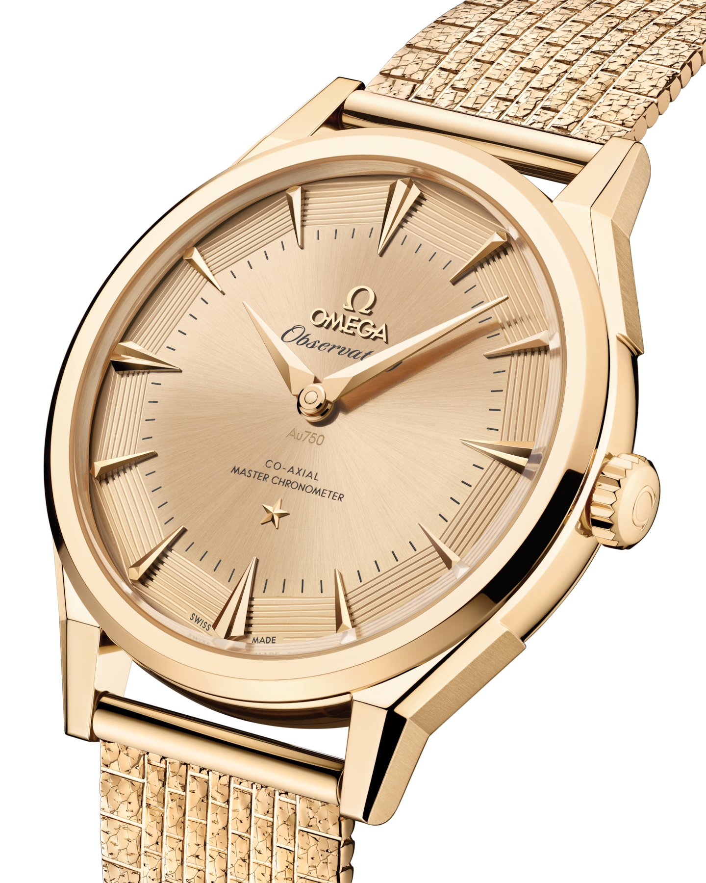 Omega Constellation Observatory Master Chronometer 39mm Moonshine Gold 140.50.39.21.99.001