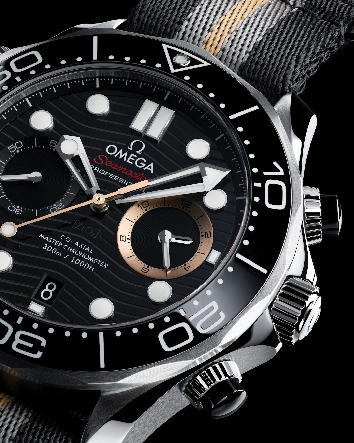 Omega Seamaster Diver 300M 007 First Light Chronograph 210.32.44.51.01.002