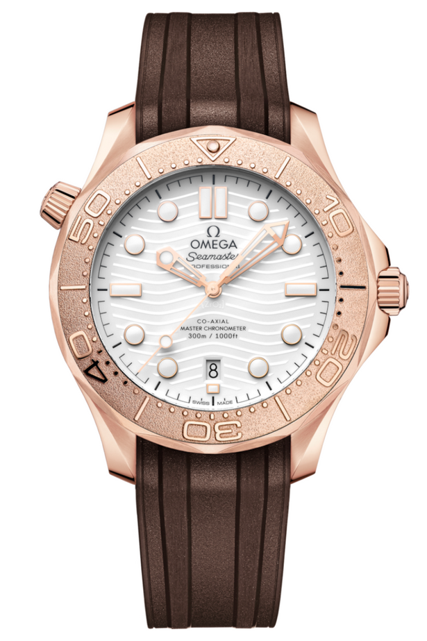 Omega Seamaster Diver 300M Sedna Gold Master Chronometer 210.52.42.20.04.001