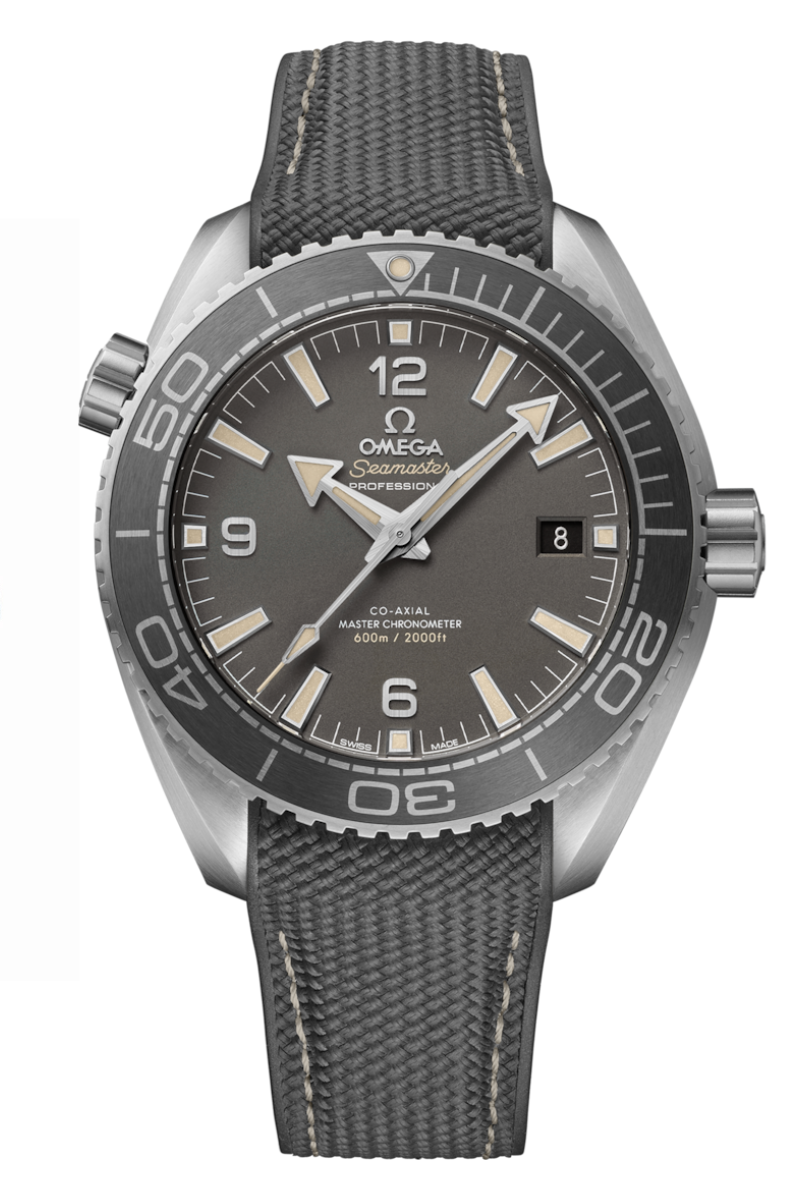 Omega 215.32.44.21.01.002 Planet Ocean Seamaster 600M Grey Men s Watch 43mm Steel by Exquisite Timepieces
