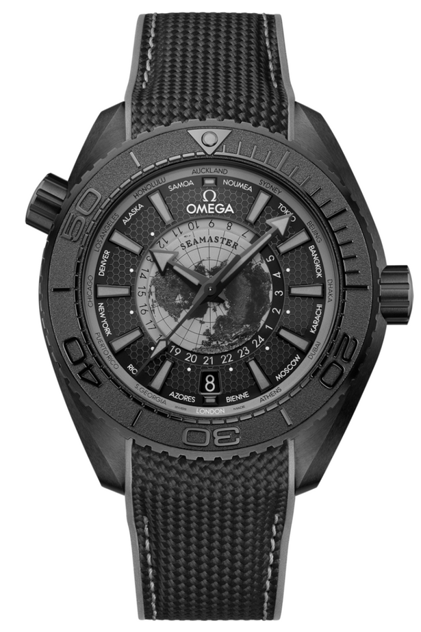 Omega Seamaster Planet Ocean Worldtimer 600m Chronometer 215.92.46.22.01.007