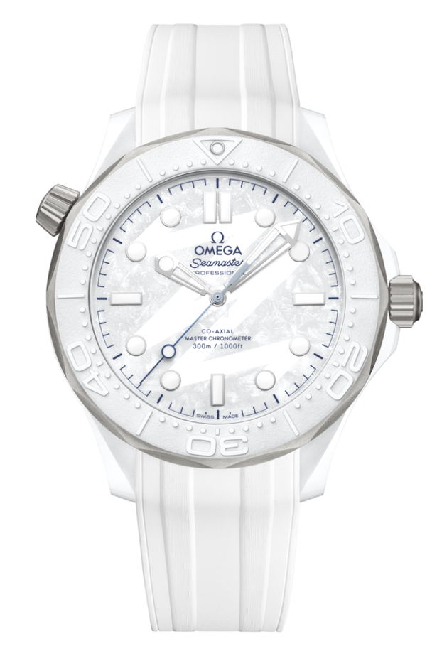 Omega Seamaster Diver 300M Milano Cortina 2026 White Ceramic 522.92.44.20.04.001