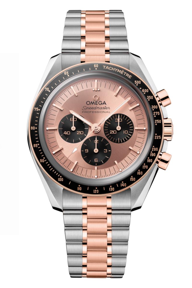 Omega Speedmaster Moonwatch Professional Master Chronometer Bi-Color Sedna Gold 310.20.42.50.99.001