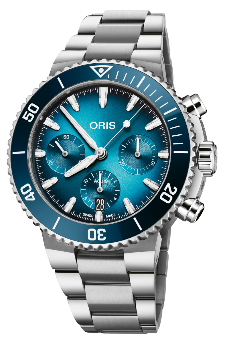 Oris Divers Aquis Chronograph 43.5mm 01 771 7793 4155-07 8 23 Oris Divers Aquis Chronograph 43.5mm 01 771 7793 4155-07 8 23