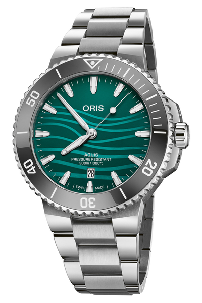 オトコヨウゾメ Oris Aquis Yangtze Jiangtun Limited Edition 01 733 7789 4197-Set