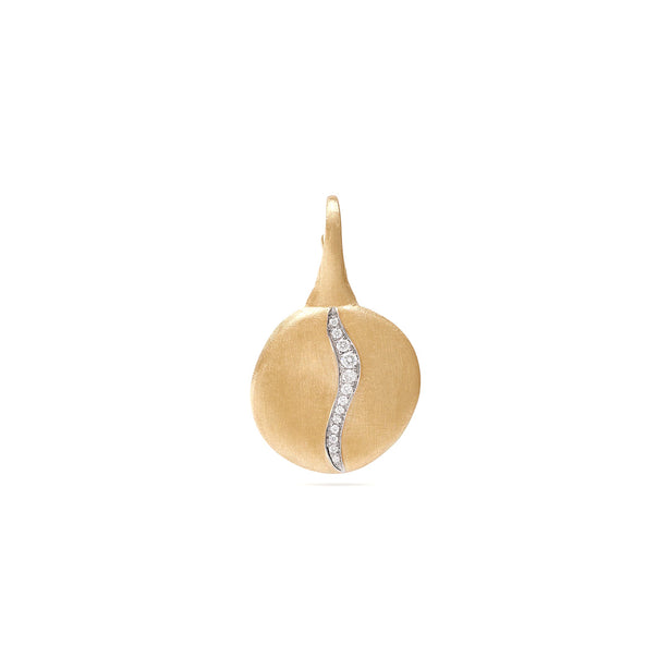 Marco Bicego Jaipur Gold Diamond Accent Large Pendant