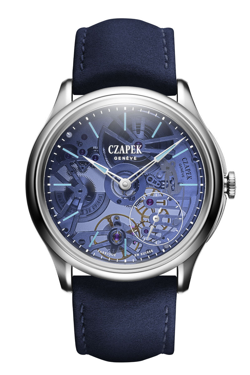 Czapek Promenade Transparencies Aqua Blue