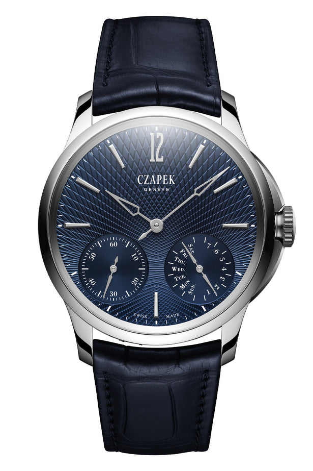 Czapek Quai des Bergues 40.5mm Deep Blue