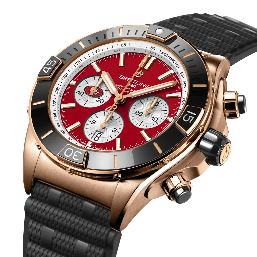 Breitling Super Chronomat B01 44 San Francisco 49ers NFL Edition RB01366A1K1S1