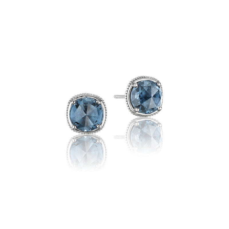 Tacori London Blue Topaz Stud Earrings