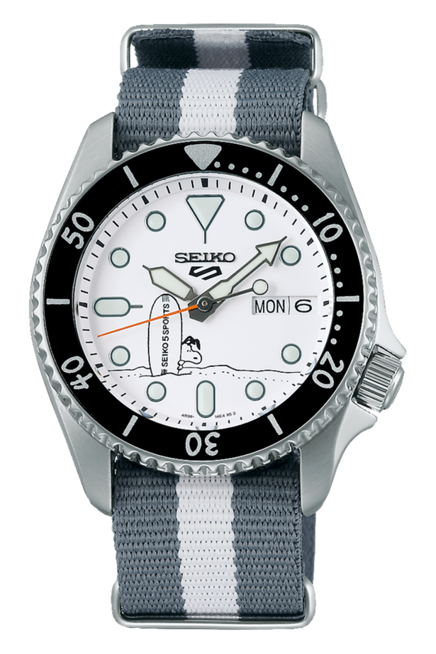 Seiko 5 Sports 55th Anniversary Peanuts Limited Edition SRPK25