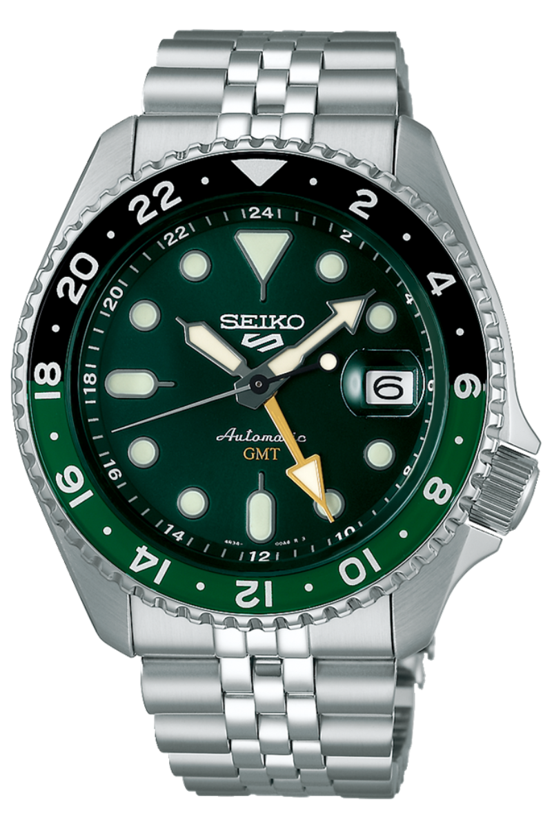 Seiko 5 gmt automatic discount