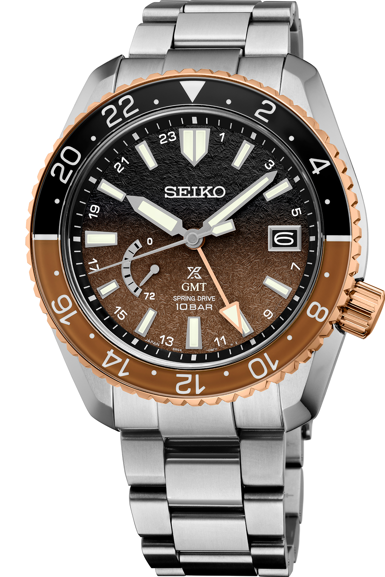 Seiko Prospex LX Spring Drive GMT "Nebula" US Exclusive SNR058