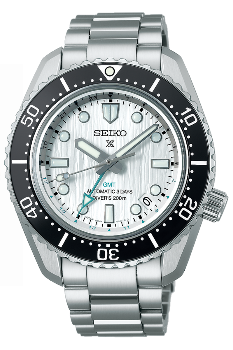 Seiko Prospex 1968 Diver s Modern Re Interpretation GMT Save the Ocean Topper Fine Jewelers