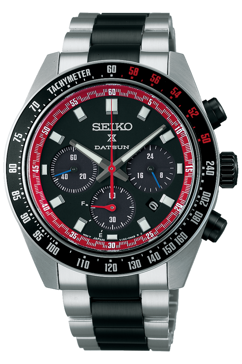 Seiko Prospex Speedtimer Solar Chronograph Datsun 240Z Limited Edition SSC957
