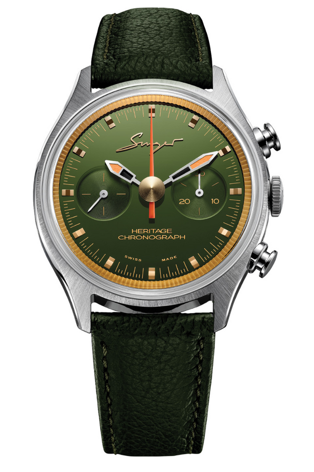 Singer Reimagined Heritage Chronograph Empire Green SR602