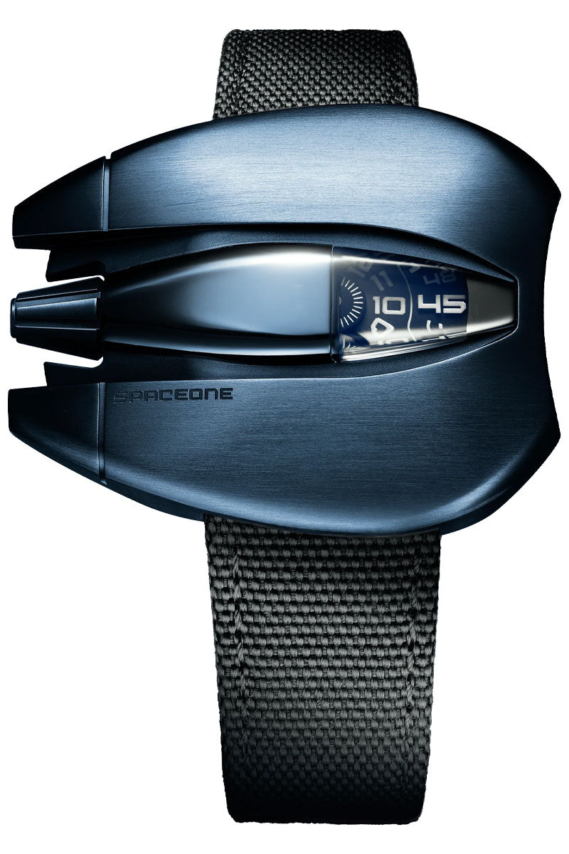 SpaceOne Jumping Hour Steel Blue