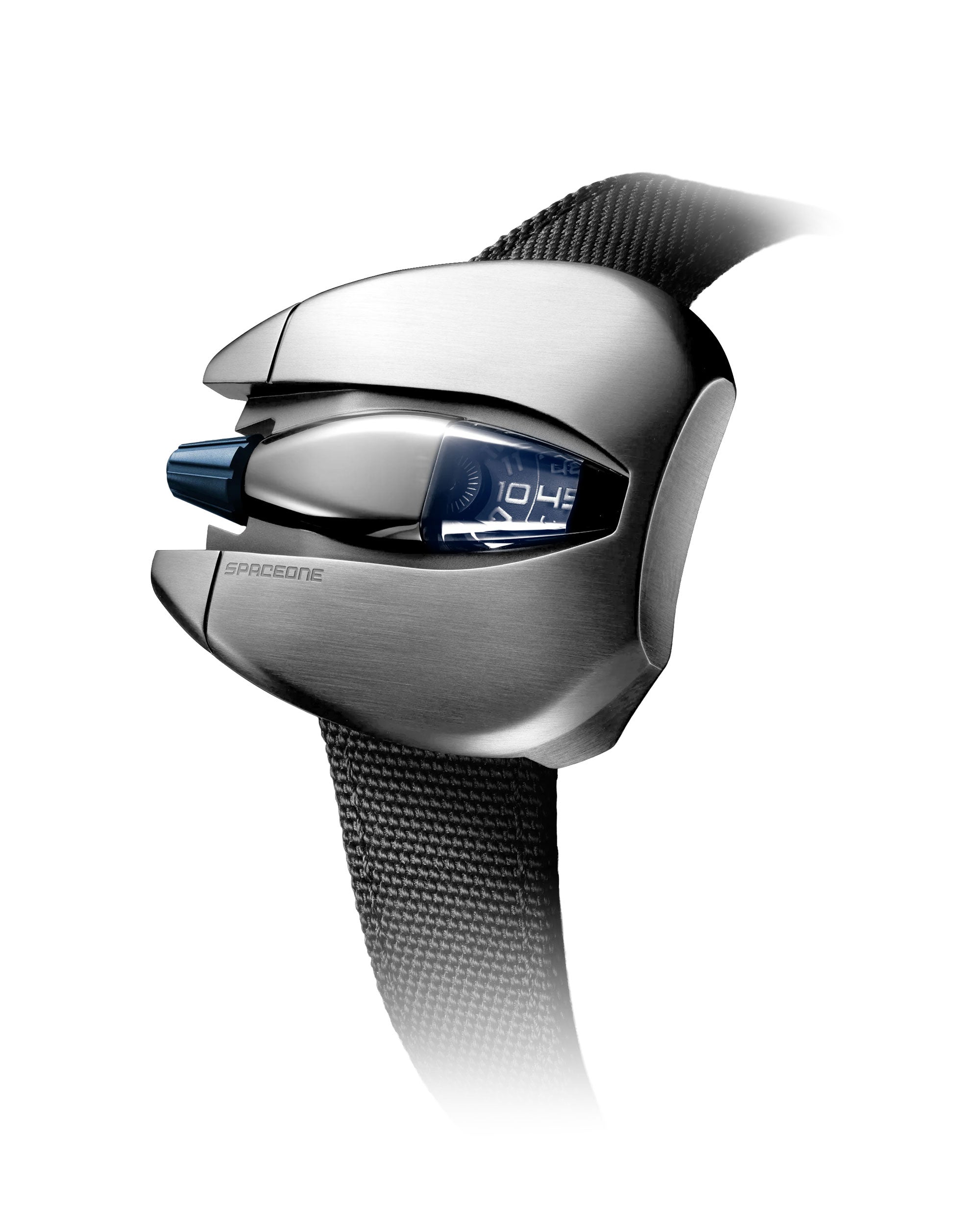 SpaceOne Jumping Hour Stainless Steel