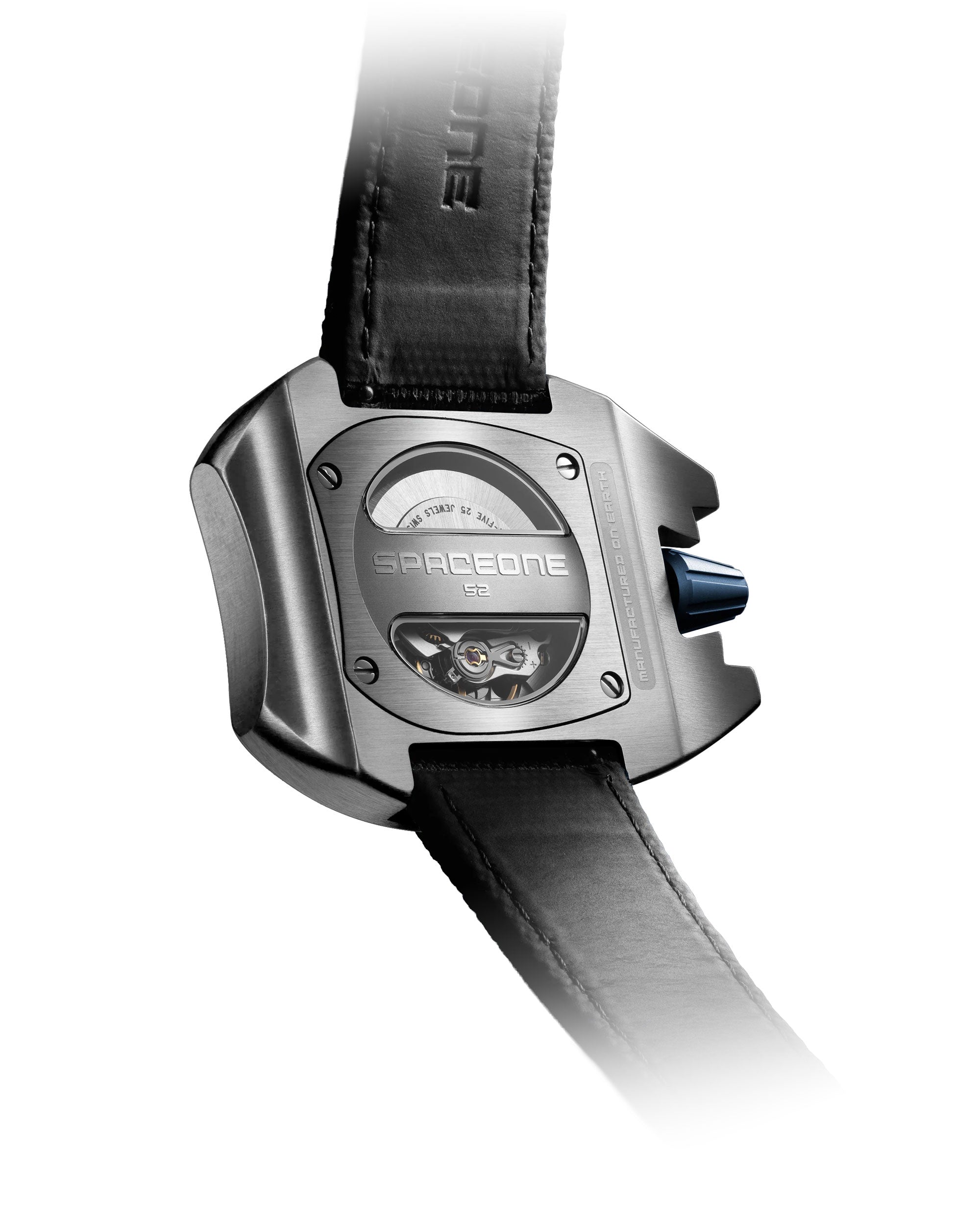 SpaceOne Jumping Hour Stainless Steel